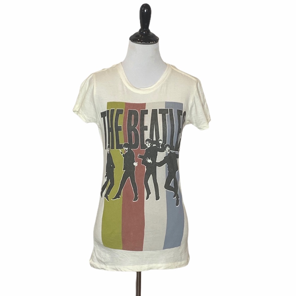 The Beatles Cotton Cream short sleeve T-Shirt Small